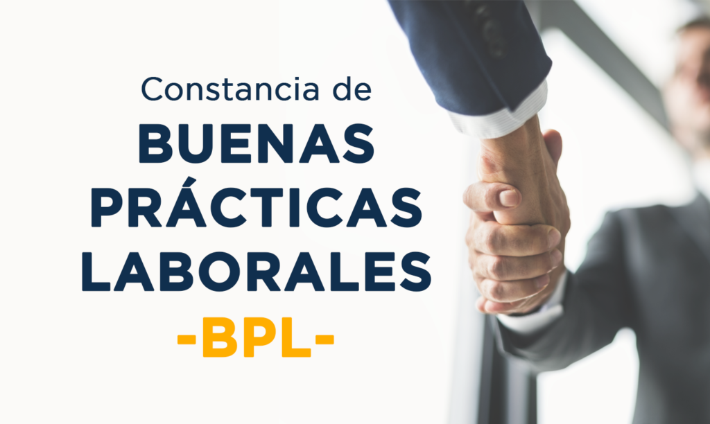 Constancia de Buenas Prácticas Laborales